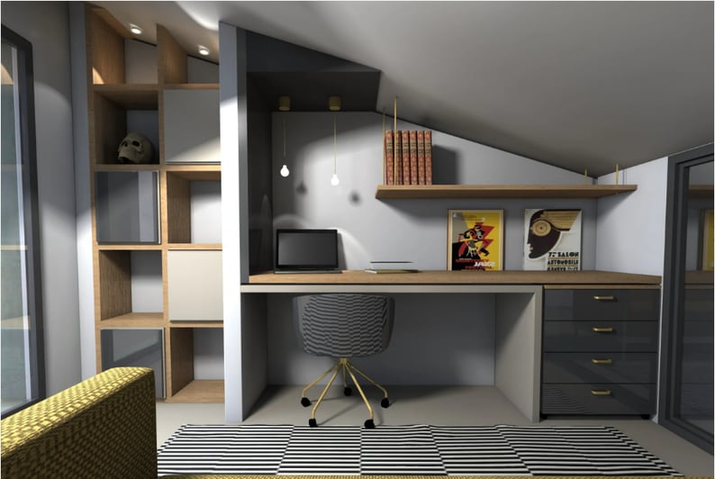 Bureau sur mesure