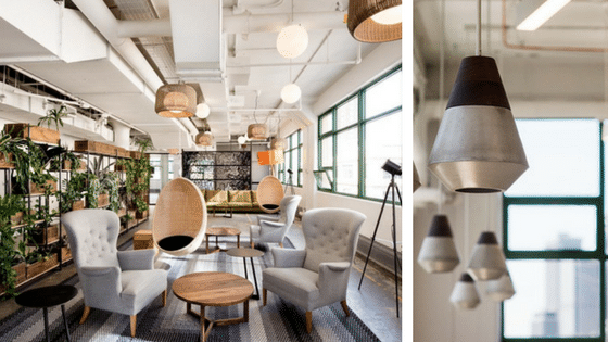 aménagements - bureaux- entreprise - immobilier- printemps - cléram- etsy -ubisoft - bledina